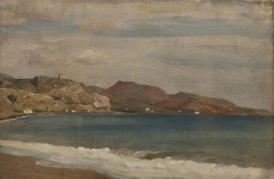 Vista de uma baía, Espanha - Frederic Leighton