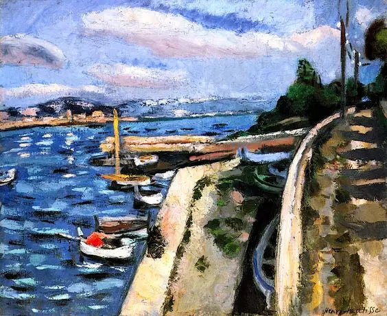 Vista de Antibes - Henri Matisse
