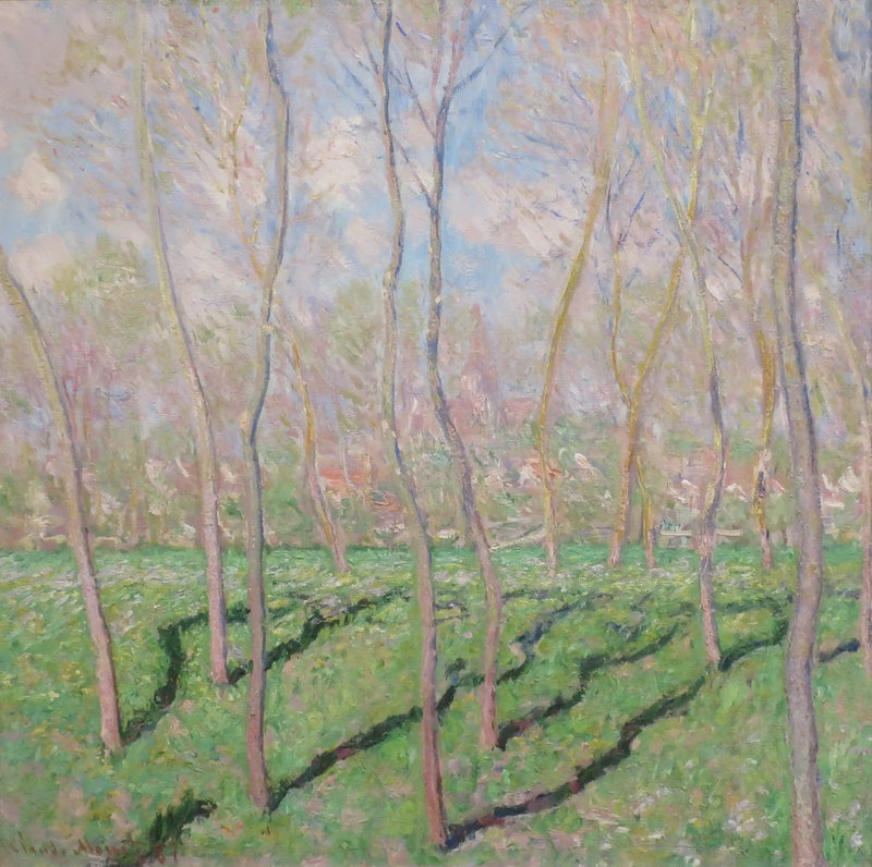 Vista de Bennecourt - Claude Monet