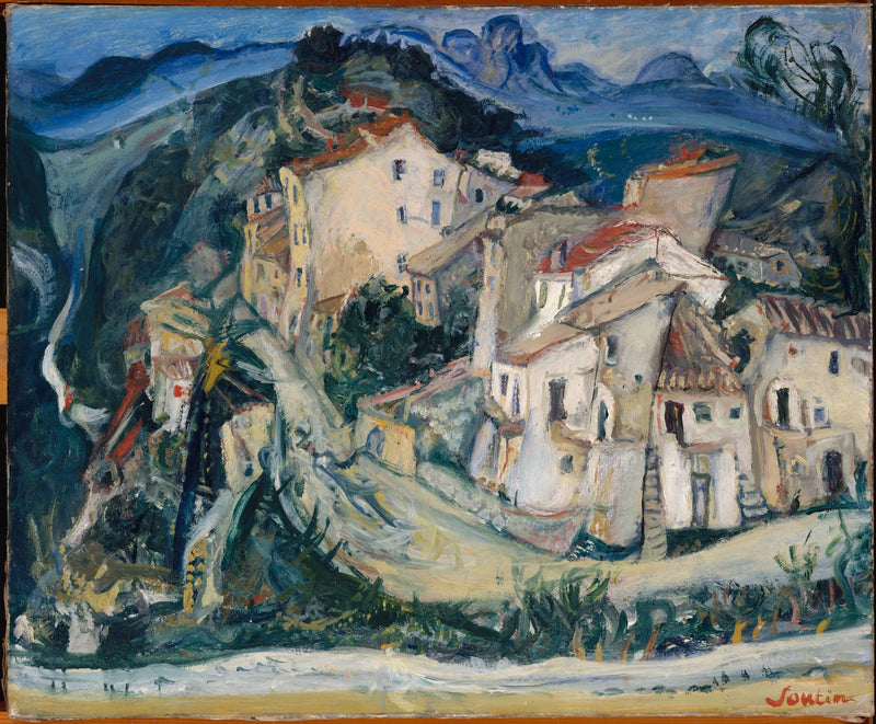 Vista de Cagnes - Chaim Soutine