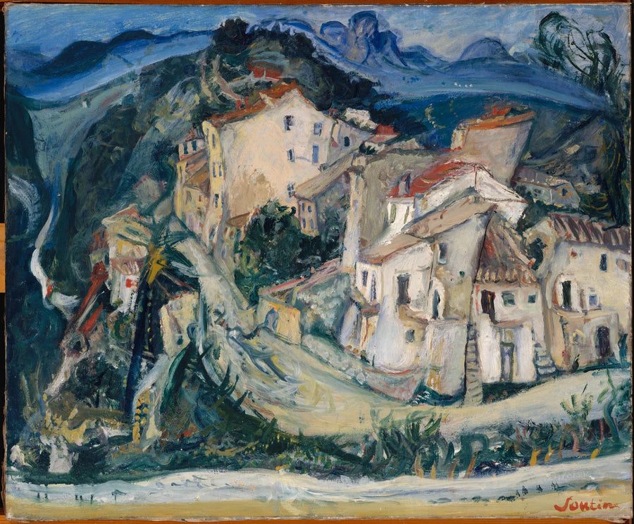 Vista de Cagnes - Chaim Soutine