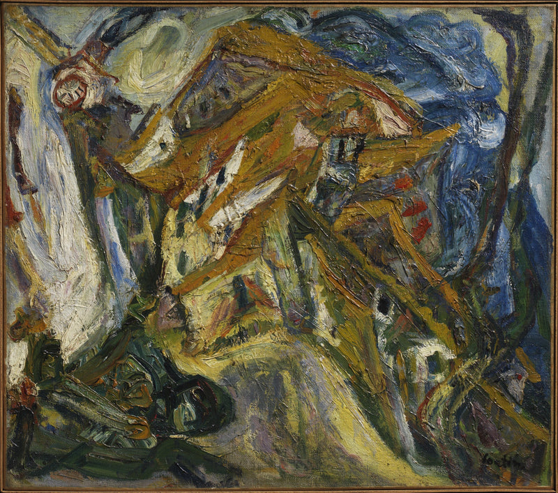 Vista de Céret - Chaim Soutine