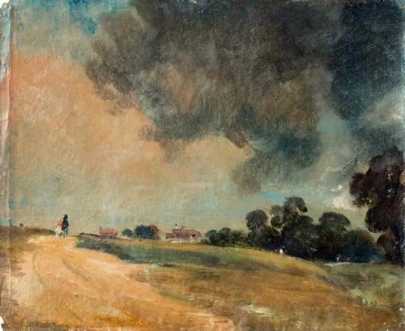 Vista de Hampstead, para o leste - John Constable