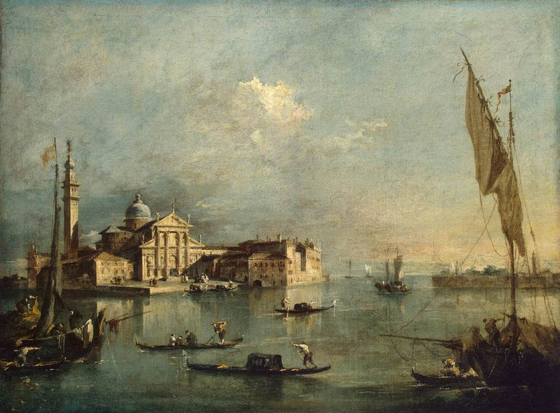 Vista da ilha de San Giorgio Maggiore - Francesco Guardi