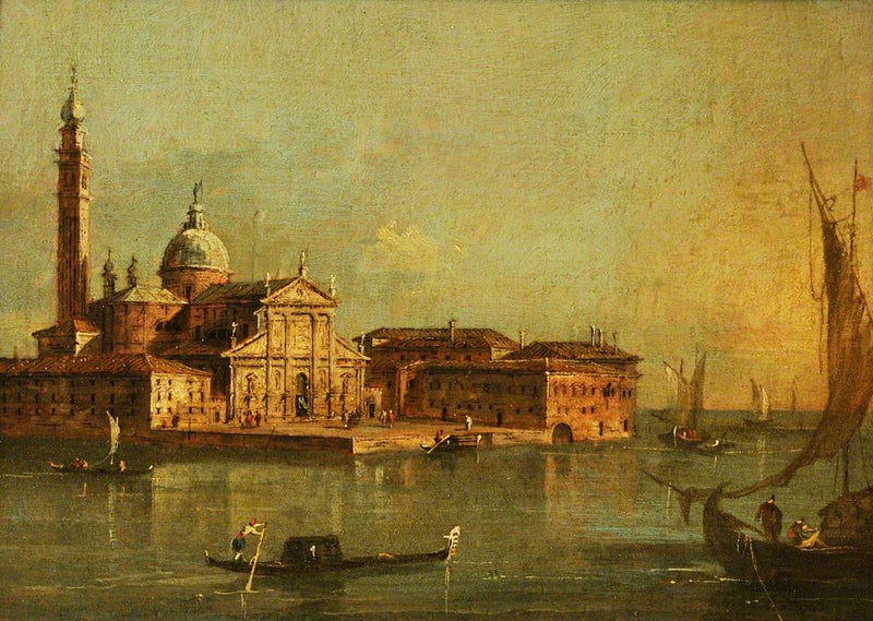 Vista da ilha de San Giorgio Maggiore, Veneza - Francesco Guardi