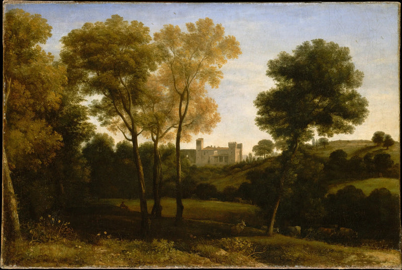 Vista de La Crescenza - Claude Lorrain