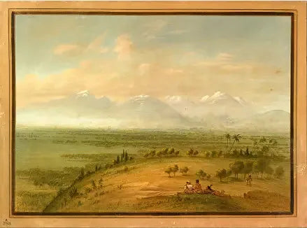 Vista da Pampa del Sacramento - George Catlin