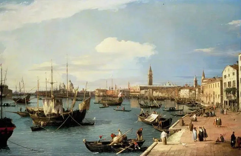 Vista da Riva degli Schiavoni - Canaletto