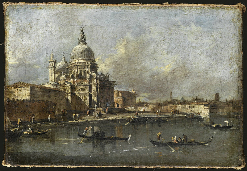 Vista da Salute - Francesco Guardi