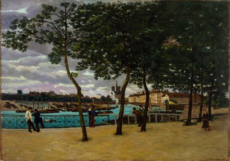 Vista do Sena, Paris - Armand Guillaumin