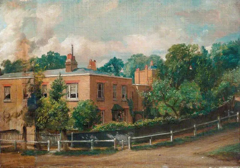 Vista da varanda inferior, Hampstead - John Constable