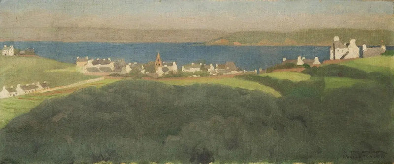 Vista de Locquirec - Félix Vallotton