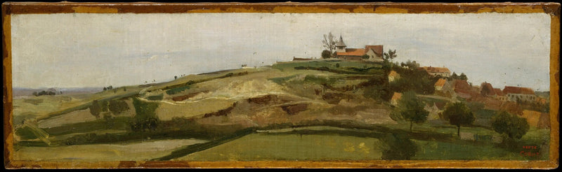 Vista de Lormes - Jean-Baptiste Camille Corot