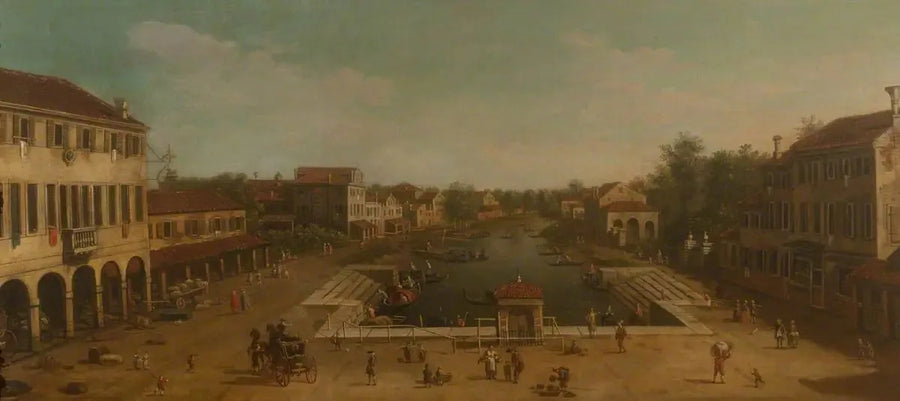 Vista do Mestre - Canaletto