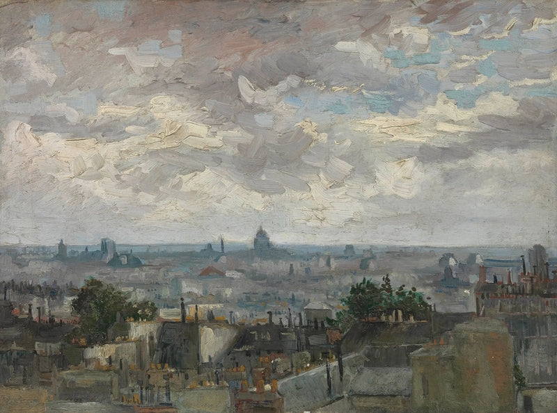 Vista de Paris - Vincent van Gogh