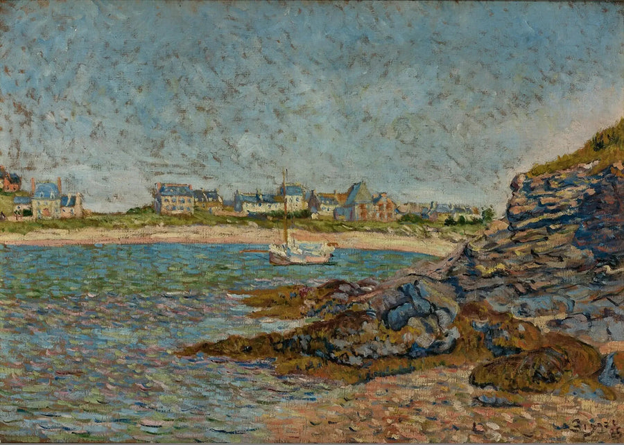 Vista do Porto, Saint Briac - Paul Signac