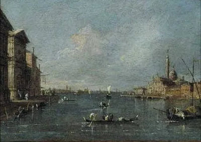 Vista de S. Giorgio Maggiore, Veneza - Francesco Guardi