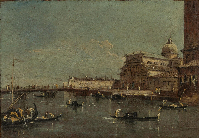 Vista de S. Pietro di Castello, Veneza - Francesco Guardi
