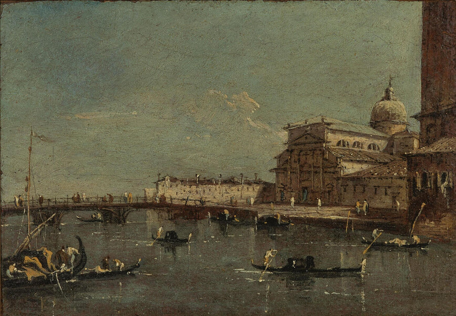 Vista de S. Pietro di Castello, Veneza - Francesco Guardi