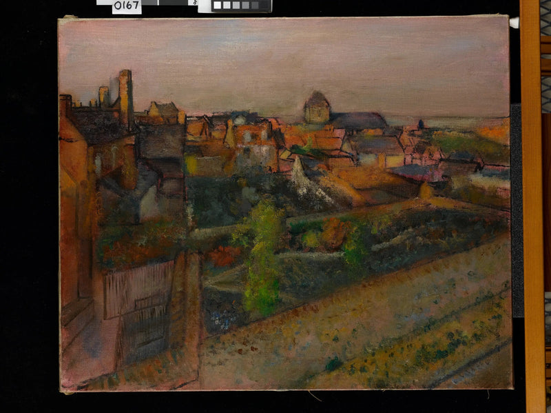 Vista de Saint-Valéry-sur-Somme - Edgar Degas