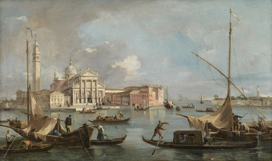 Vista de San Giorgio Maggiore - Francesco Guardi