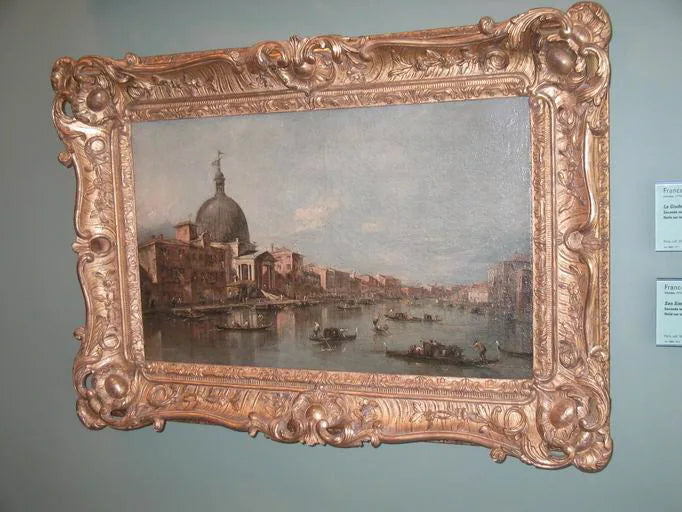 Vista de San Simeone Piccolo em Veneza - Francesco Guardi