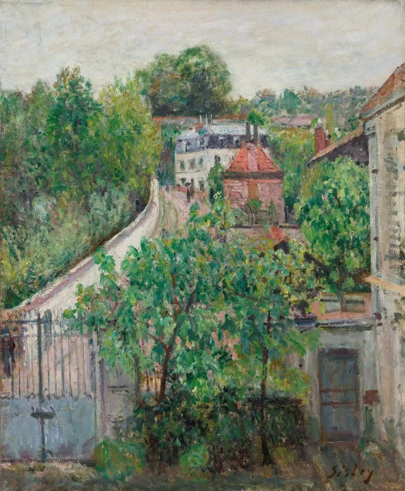 Vista de Sèvres - Alfred Sisley
