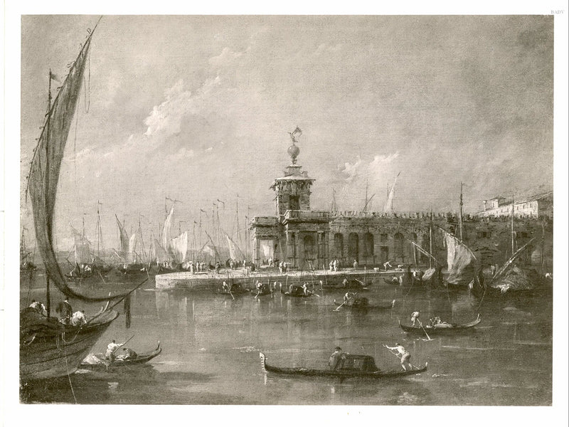vista de Veneza - Francesco Guardi