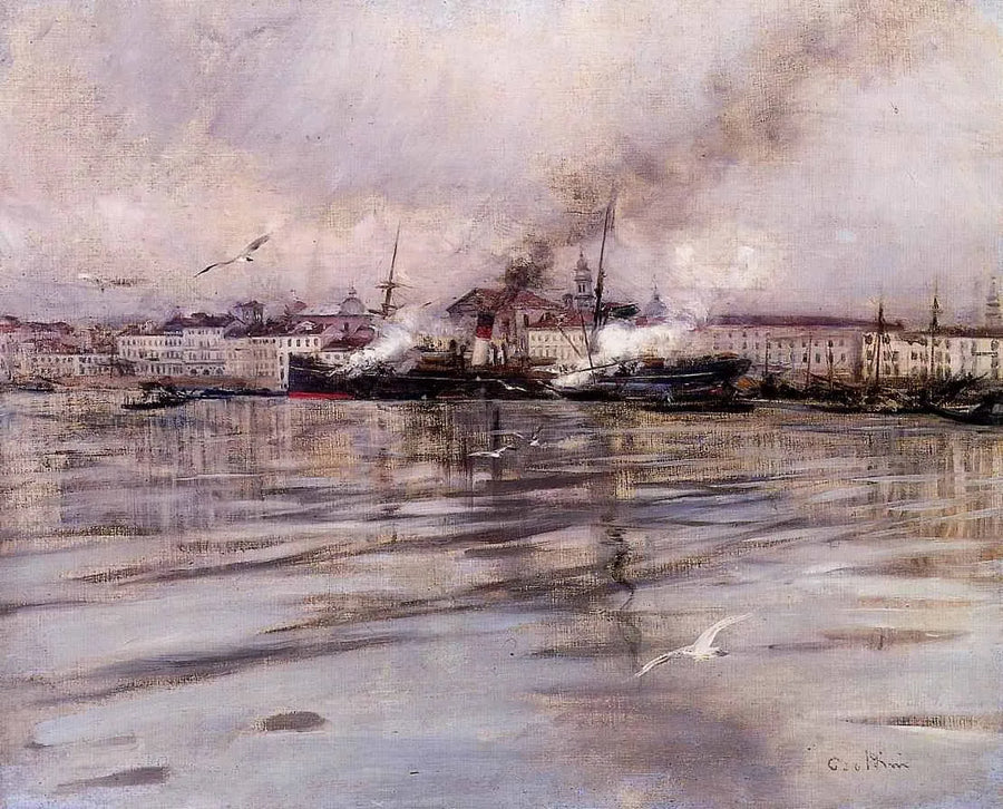 Vista de Veneza - Giovanni Boldini