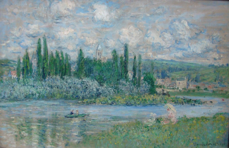 Vista de Vétheuil - Claude Monet