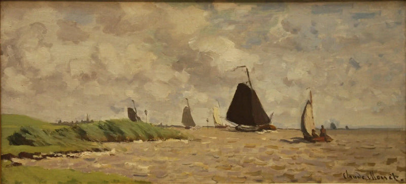 Vista de Voorzan - Claude Monet