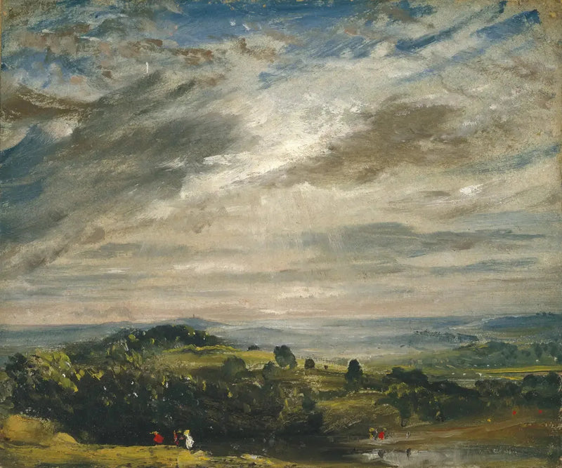 Vista de Hampstead Heath, em direção a Harrow - John Constable