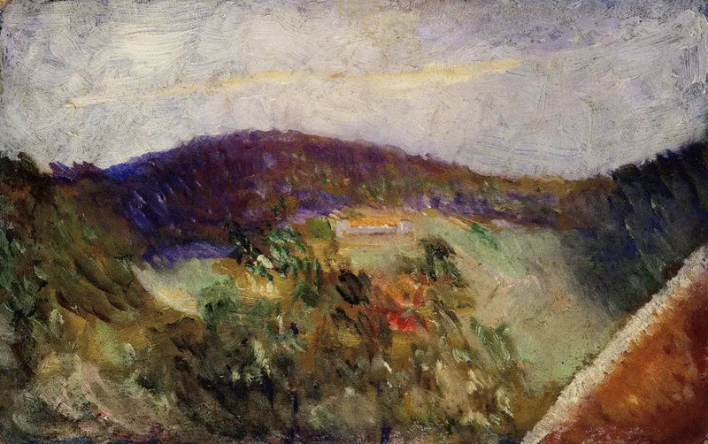 Vista de Hauketo - Edvard Munch