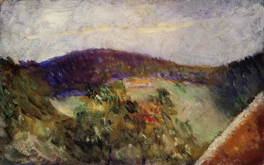 Vista de Hauketo - Edvard Munch