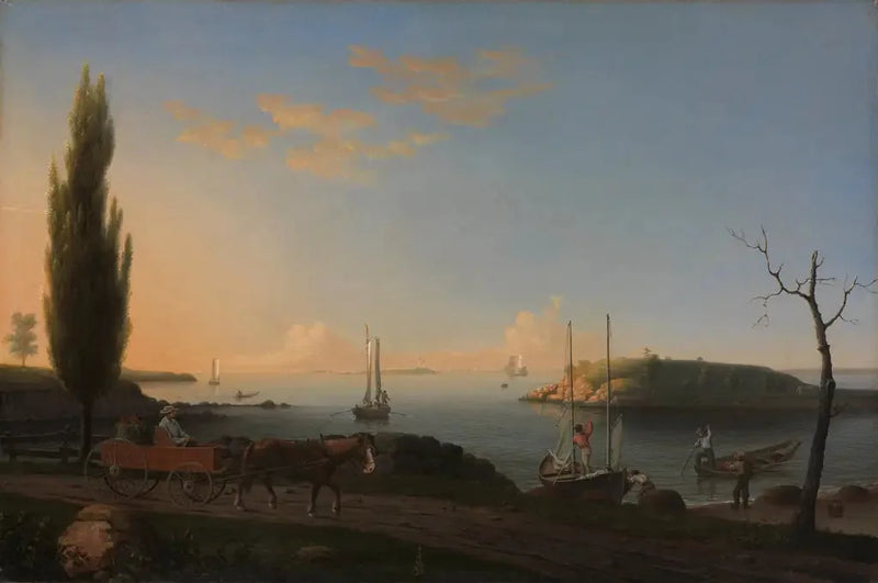 Vista de Kettle Cove, Manchester-by-the-Sea - Fitz Henry Lane