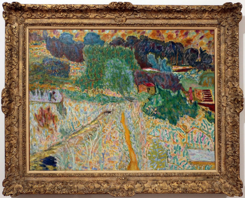 Vista do ateliê do artista, Le Cannet - Pierre Bonnard