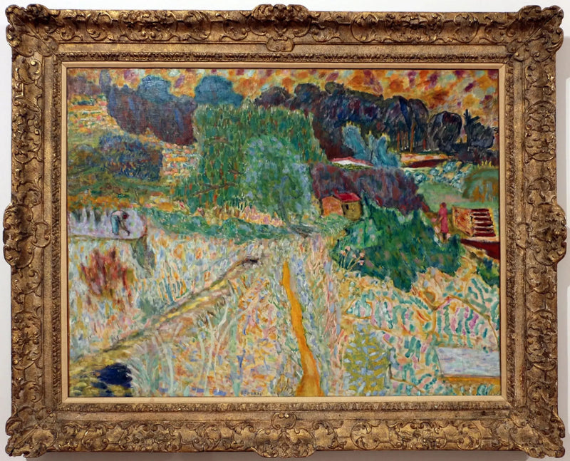 Vista do ateliê do artista, Le Cannet - Pierre Bonnard