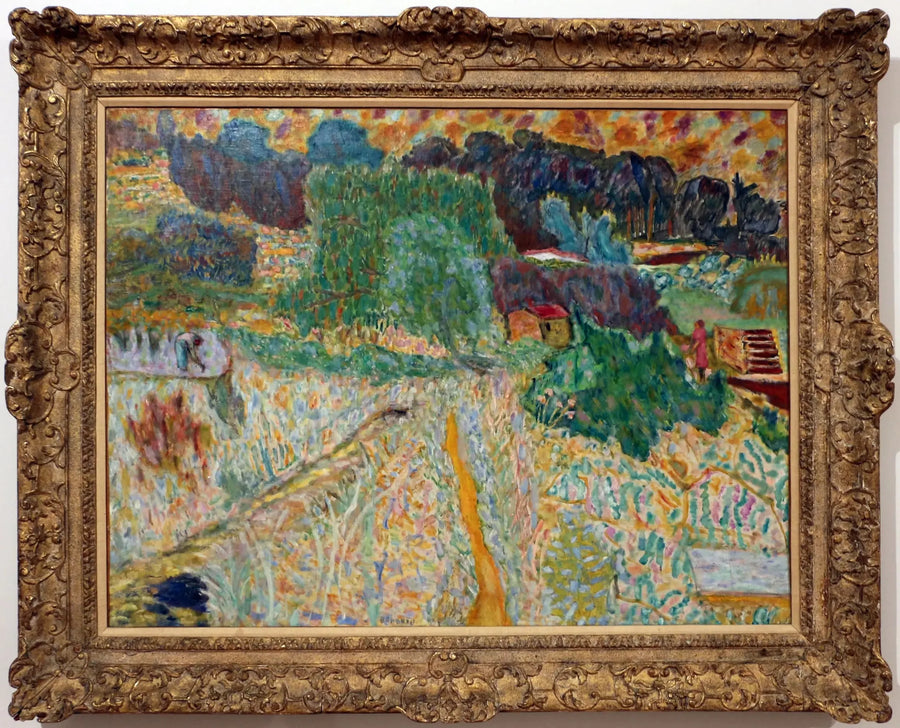 Vista do ateliê do artista, Le Cannet - Pierre Bonnard