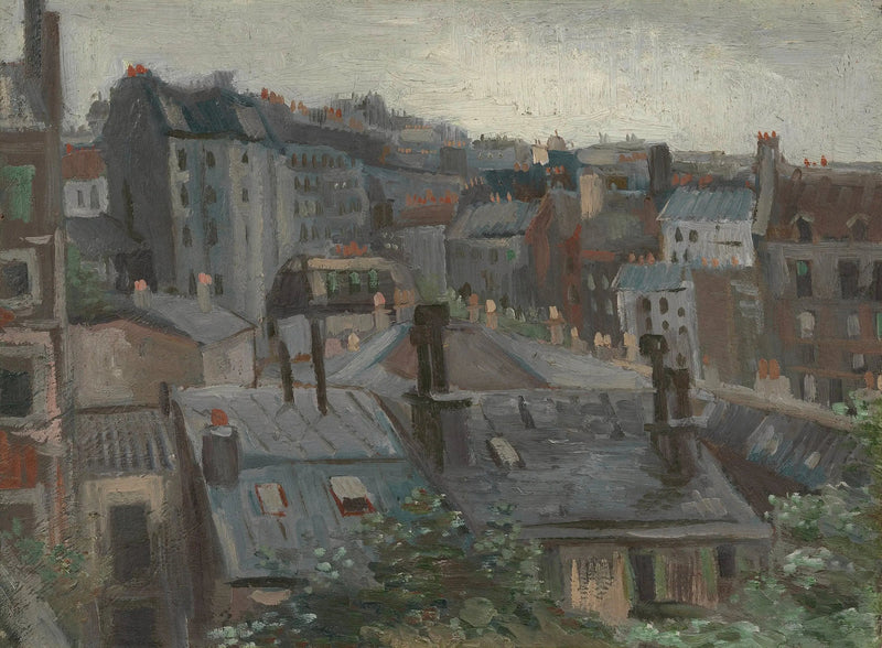 Vista do ateliê de Vincent - Vincent van Gogh