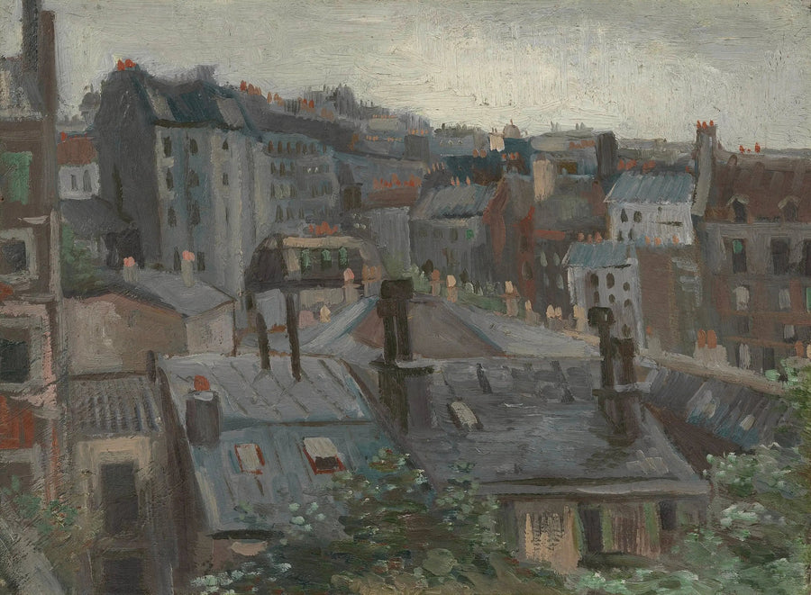 Vista do ateliê de Vincent - Vincent van Gogh
