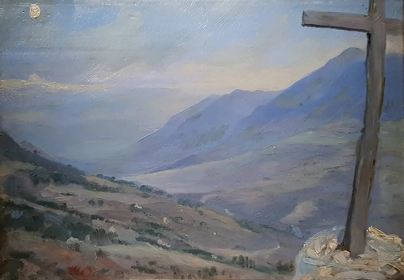 Vista das Abruzzas - Peder Severin Krøyer