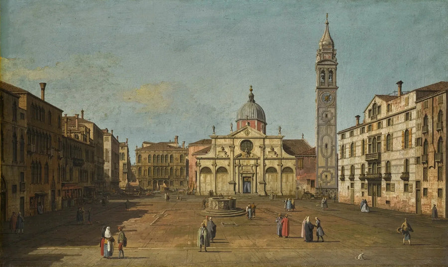 Vista do Campo Santa Maria Formosa - Canaletto