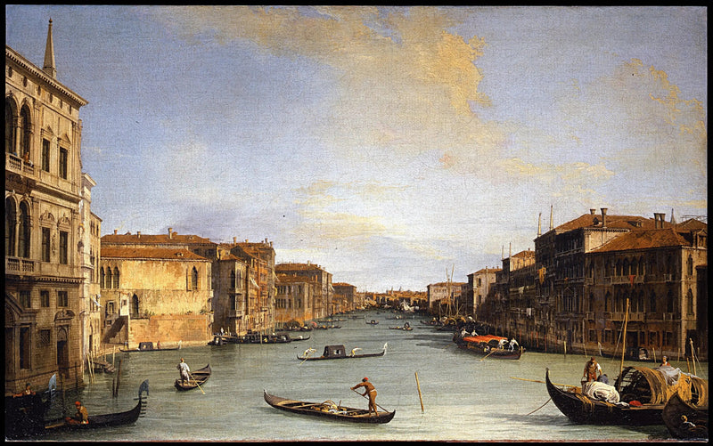 Vista do Grande Canal - Canaletto