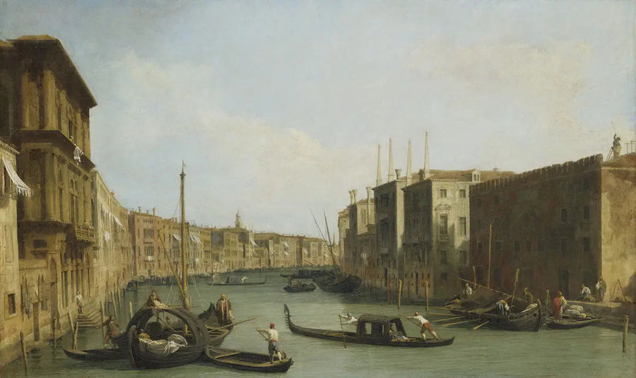 Vista do Grande Canal - Canaletto