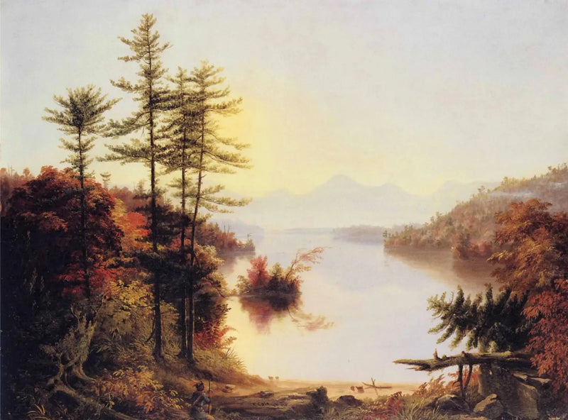 Vista do Lago Winnipiseogee - Thomas Cole