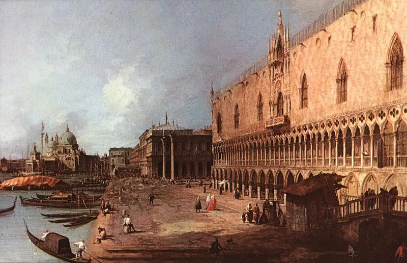 Vista do Molo, Veneza - Canaletto