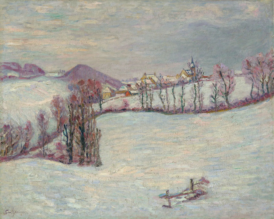 Vista do Puy de Dôme - Armand Guillaumin