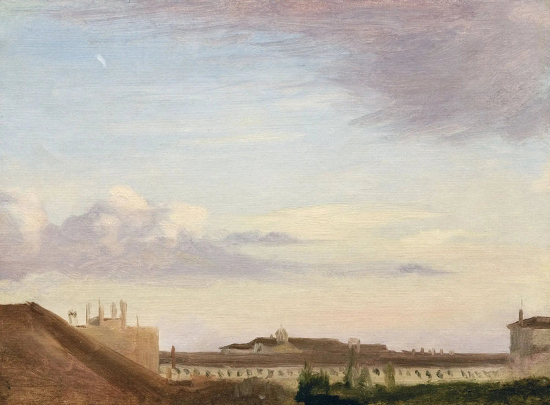 Vista do Quirinal - Edgar Degas