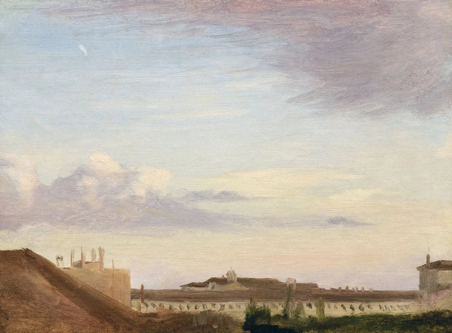 Vista do Quirinal - Edgar Degas