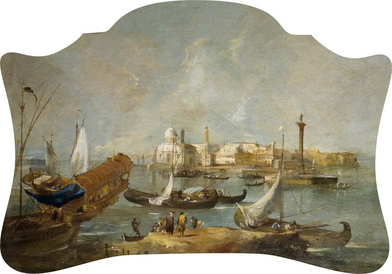 Vista fantasiosa de Veneza - Francesco Guardi